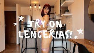 Lenceria de Encajes - Try On - Anabella Galeano