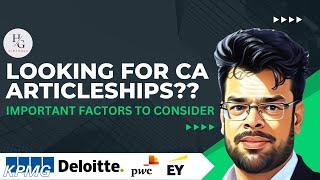 All About CA Articleship: Opportunities, Interview Prep, and Insights | CA Harsh Gupta (EY Alumni)
