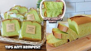 Bikin CHIFFON malah KEMPES?? JANGAN YA DEK YA! SINI AKU KASI TIPS MUDAH MEMBUAT PANDAN CHIFFON CAKE