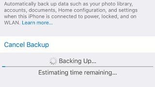 iCloud Backup Stuck on Estimating Time Remaining on iOS 16 - Fixed 2022