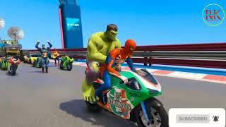 SPIDEMAN MOTORCYCLE 1 GAME | SPIDER-MAN #RK388#youtube #cartoon #cartoonchannel #viral #viralvideo .