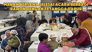 PAPA MERTUA HAPPY DATANG KE DAPUR SETELAH ACARA BERBAGI "TERIMAKASIH DESI HARI INI SEMUANYA BAHAGIA"