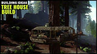 HOW TO BUILD A TREE HOUSE BASE (PVE) | ARK SURVIVAL