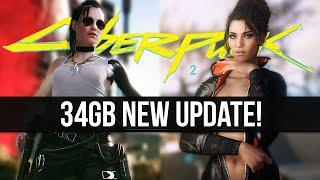 Cyberpunk 2077 Just Got a 34GB New 2.02 Update