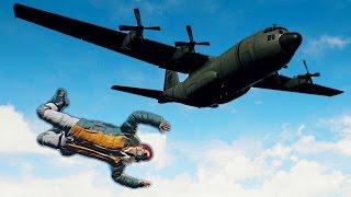 MOST DANGEROUS PARACHUTE JUMPS! (PU Battlegrounds)