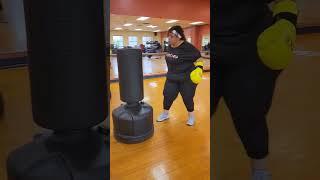 "Kickboxing: Kicking Stress to the Curb!  #TransformationTuesday BBW Workout
