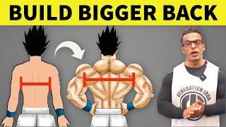 6 Exercises To Build Bigger Back | Complete Back Workout | Yatinder Singh