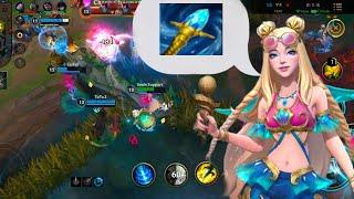 Wild Rift Seraphine Full CC build Gameplay S11