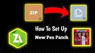 How to Set Up Pes Patch || efootball_pes_2021 ||
