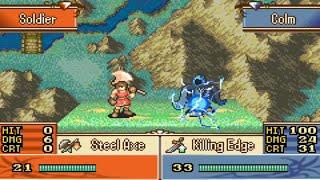 Executioner class custom animation by Huichelaar Fire Emblem Sacred Stones Microhacking