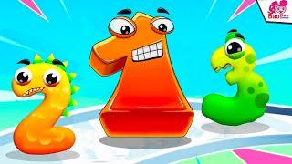 Number Run: Merge 3D Math | Gameplay (iOS,Android) - Part 1 - Run With Alphabets