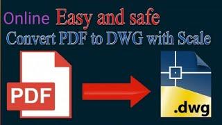 Free Online   PDF to DWG Converter