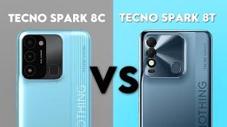 TECNO SPARK 8C vs TECNO SPARK 8T