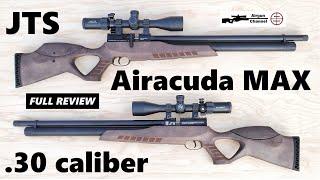 JTS Airacuda Max .30 Big Bore PCP Rifle Review (Top Accuracy on a Budget)