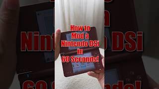 Homebrew a DSi in 60 Seconds!! #nintendods