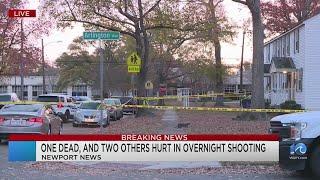 One man killed, two others seriously hurt after Sunday morning Newport News shooting