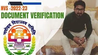 DOCUMENT VERIFICATION | NVS | NVS RECRUITMENT 2022-23  | REQUIRED DOCUMENTS FOR NVS  VERIFICATION