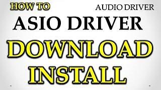 How To Intstall & Download Asio4all Driver For FL Studio || Cubase || Abelton || Install Asio4all