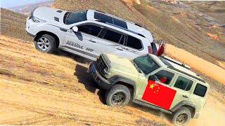 Tank 300 2.0L vs Mitsubishi Pajero 2.4L vs Haval H9 2.0L PK Off-road | Tank 300 is leaving behind