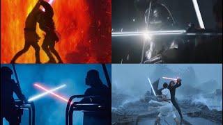 All Lightsaber Duels in Star Wars [OUTDATED]
