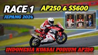 Hasil Race 1 AP250 & SS600 Motegi Jepang 2024