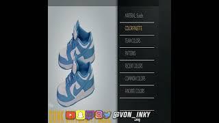 #NBA2K24 Shoe Creator Next Gen Nike Dunk Low University Blue 