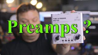 Preamps : do we need them ? Cheap vs High-end Part 1 (the sound isn't right, listen to part 2)