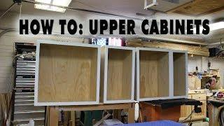 HOW TO: Build Upper Kitchen Cabinet Carcasses DIY