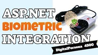 ASPNET Web Biometric DEMO using DigitalPersona 4500 Scanner