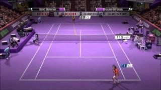 Virtua Tennis 4 PC Gameplay- Rafael Nadal vs Novak Djokovic [VERY HARD]