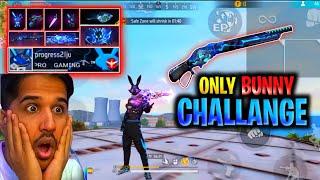 Only Black Bunny Challange Free Fire  | Black Bunny Bundle Special Video  #shorts #short