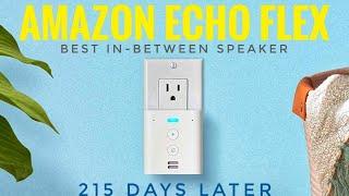 "215 Days Later" Amazon Echo Flex Review Plug-in Mini Smart Speaker Alexa