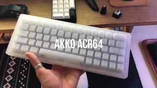 Akko ACR64 Unboxing | Timelapse Build