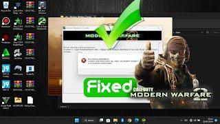 How to fix 'couldn't load FILESYSCHECK.CFG' error in CALL OF DUTY MODERN WARFARE 2 on PC 