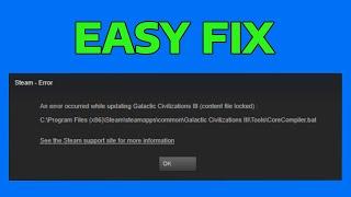 How To Fix Steam Content File Locked