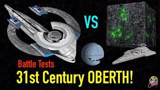 31st Century OBERTH VS Borg/Death Star/Husnock/Victory Class - Star Trek Starship Battles