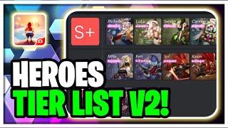 Best Heroes Tier List v2 2024 | F2P Day 21 & 22 — Souls • Habby