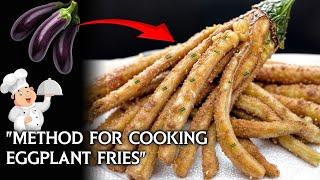 Easy and Delicious Recipe of Baked Eggplant Fries!   Healthy Twist