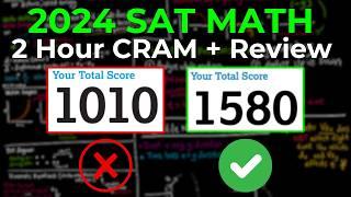 2024 SAT Math FULL Review & Exam Prep (EVERYTHING YOU NEED TO KNOW!!)