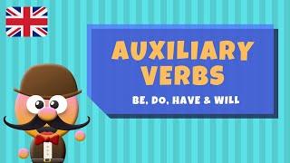 AUXILIARY VERBS (BE, HAVE, DO & WILL)- INGLÉS PARA NIÑOS CON MR.PEA - ENGLISH FOR KIDS