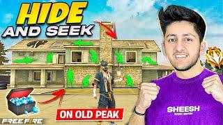 Playing Hide And Seek In Old Peek  With Chimkandis Funny Challenge- Garena Free Fire
