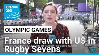 France draw with USA in Rugby Sevens as first games of Paris 2024 get underway • FRANCE 24 English