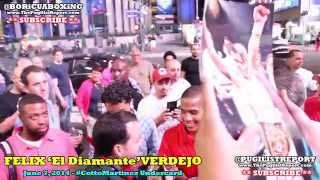 FELIX "El Diamante" VERDEJO New Boxing Star out of Puerto Rico! - COTTO VS. MARTINEZ