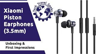 Xiaomi 362887 In-Ear Piston Headphones - Unboxing & First Impressions #xiaomi #earphones #piston