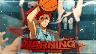 Akashi - Warning [Edit/AMV] | Quick!