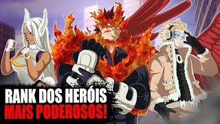 Os HERÓIS mais FORTES de Boku no Hero Academia! Sempre Quis Saber