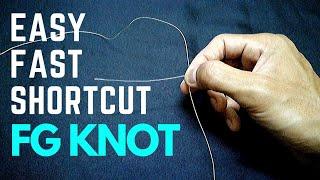 THE EASIEST FG KNOT! | English subtitles | Cara Paling Mudah Ikat FG Knot dalam Bahasa Melayu