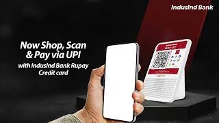 Pay via UPI with IndusInd Bank Platinum RuPay Credit Card | 2X Rewards Points on UPI