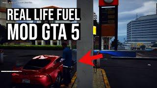 REAL LIFE CAR FUEL MOD FOR GTA 5 2021 | How to install the Advanced Fuel Mod for GTA 5 | PC MOD