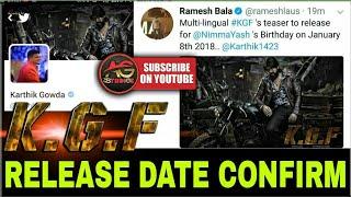 KGF Release Date Confirmed by Producer of The Film ( Teaser ) KFI Updates